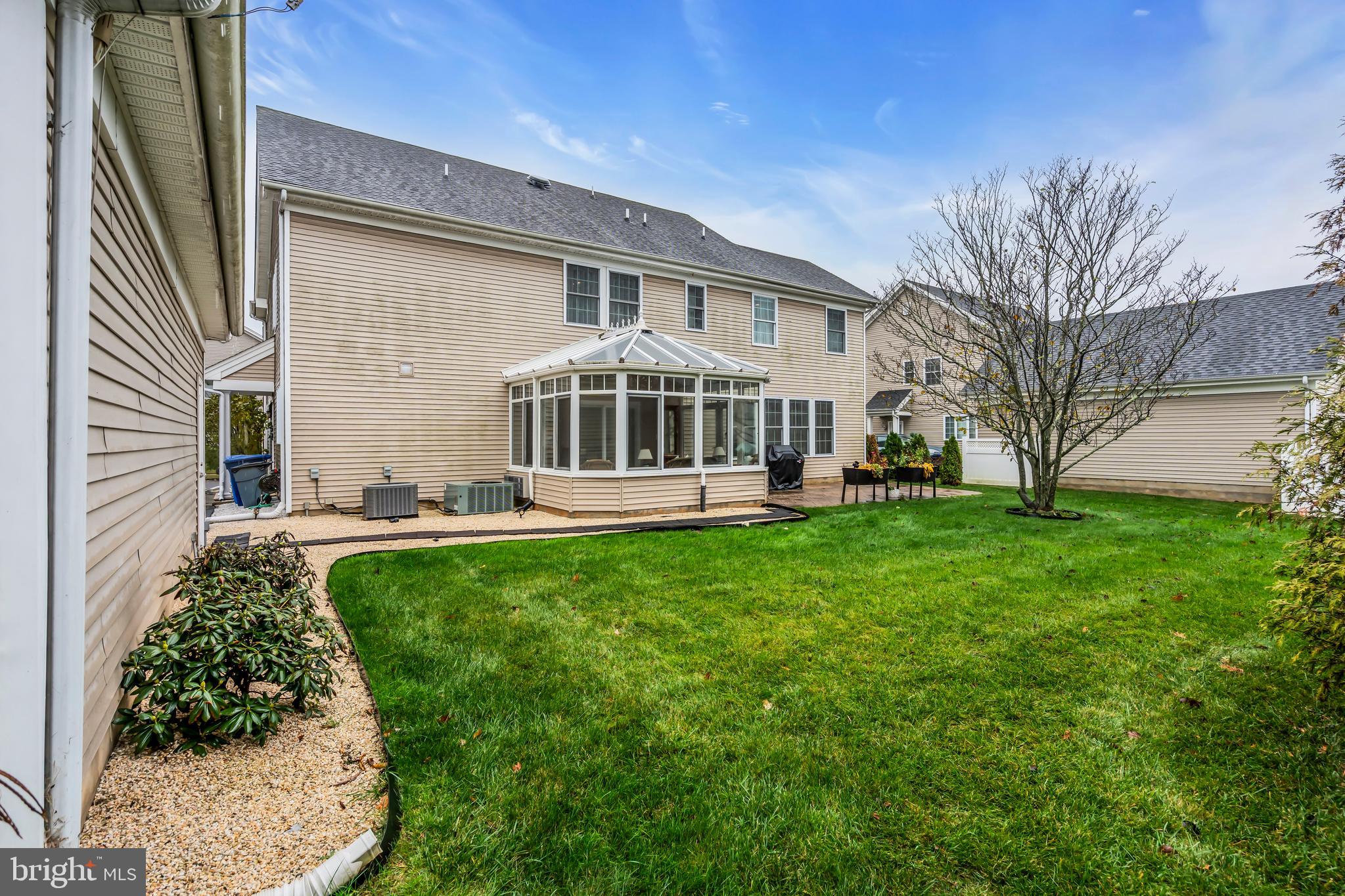 20 Jockey Place Chesterfield, NJ 08515 - Photo 47 of 49 a front view of a house with garden