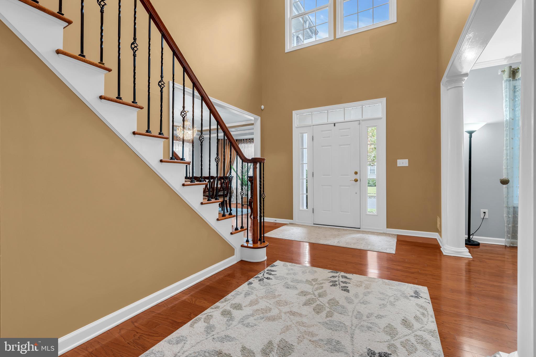 20 Jockey Place Chesterfield, NJ 08515 - Photo 5 of 49 a view of entryway and hall with wooden floor