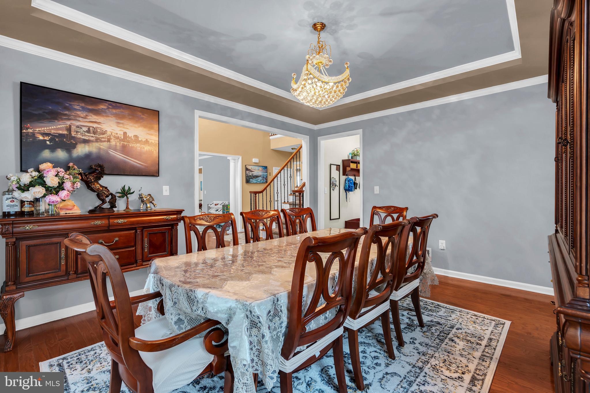 20 Jockey Place Chesterfield, NJ 08515 - Photo 9 of 49 a view of a dining room with furniture