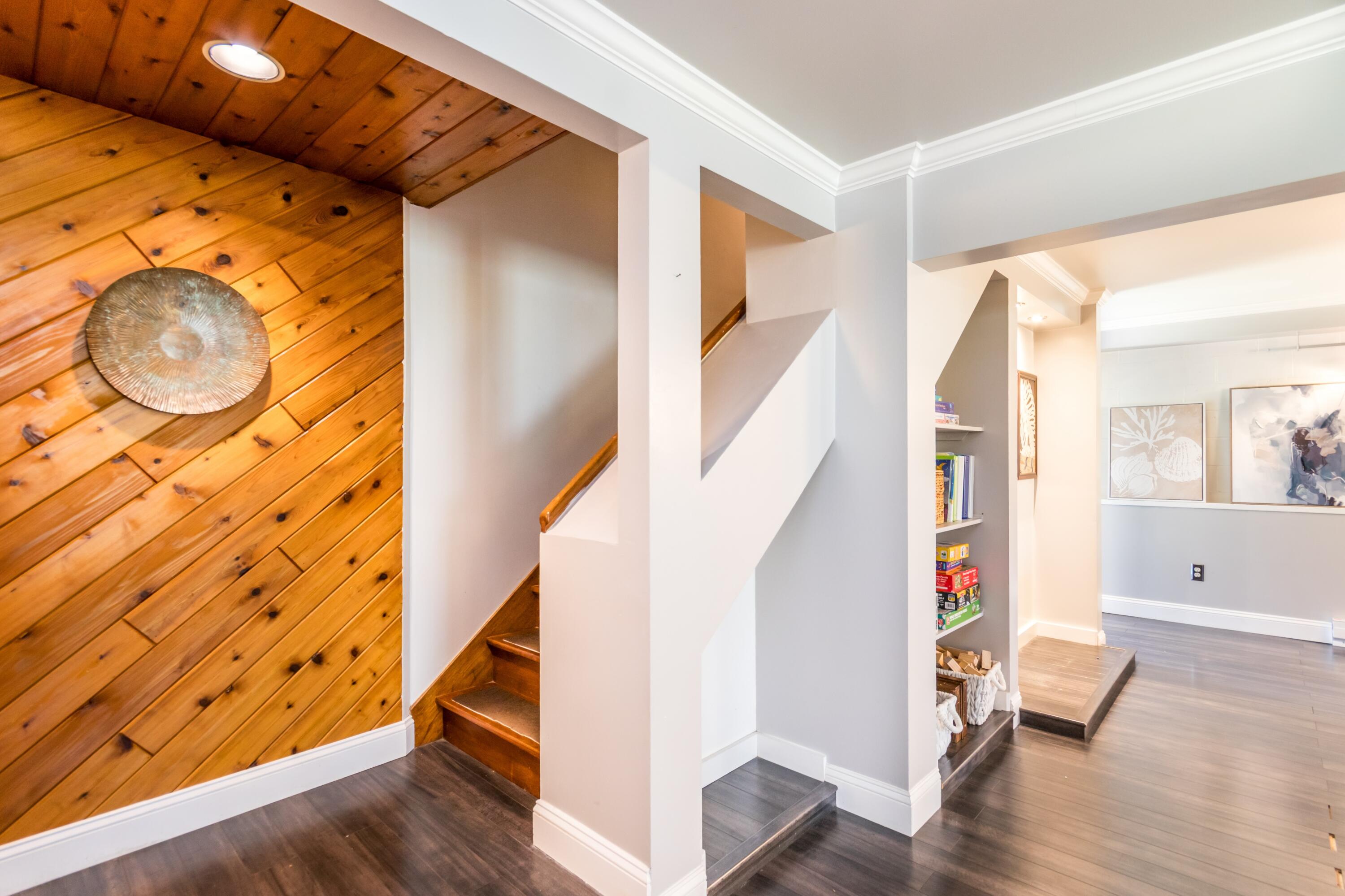 149 Wheeler Road Mashpee, MA 02649 - Photo 19 of 41 Stairs up to bedrooms