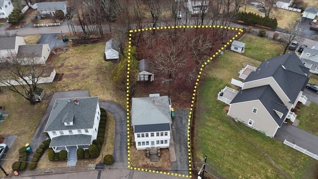 7 Liberty Street Mansfield, MA 02048 - Photo 38 of 42 an aerial view of a house