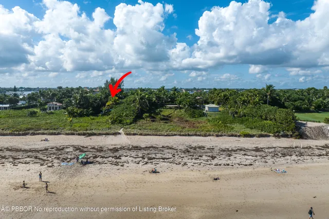a view of an ocean beach