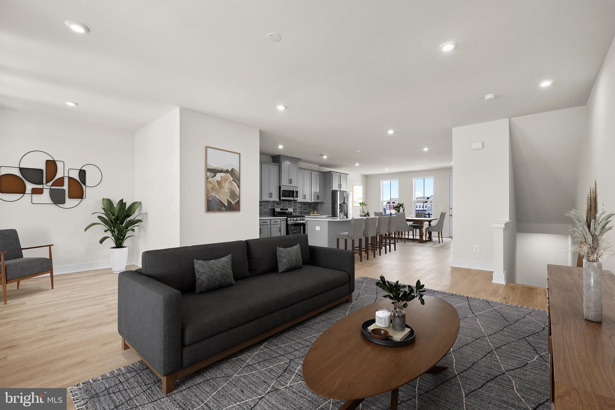115 Galaxy Place Stephenson, VA 22656 - Photo 3 of 19 a living room with furniture kitchen view and a table