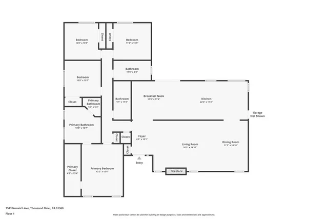 $1,350,000 | 1543 Norwich Avenue, Thousand Oaks, CA 91360