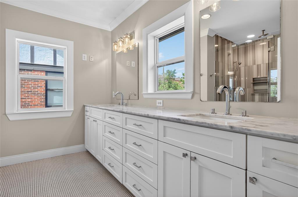 4009 Prescott Avenue Dallas, TX 75219 - Photo 20 of 39 White marble and loads of sunshine