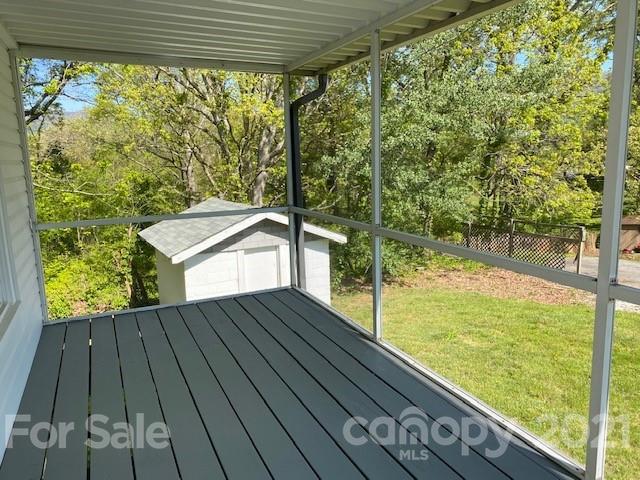 369 North Canton Road Canton, NC 28716 - Photo 7 of 21 a view of swimming pool from a balcony