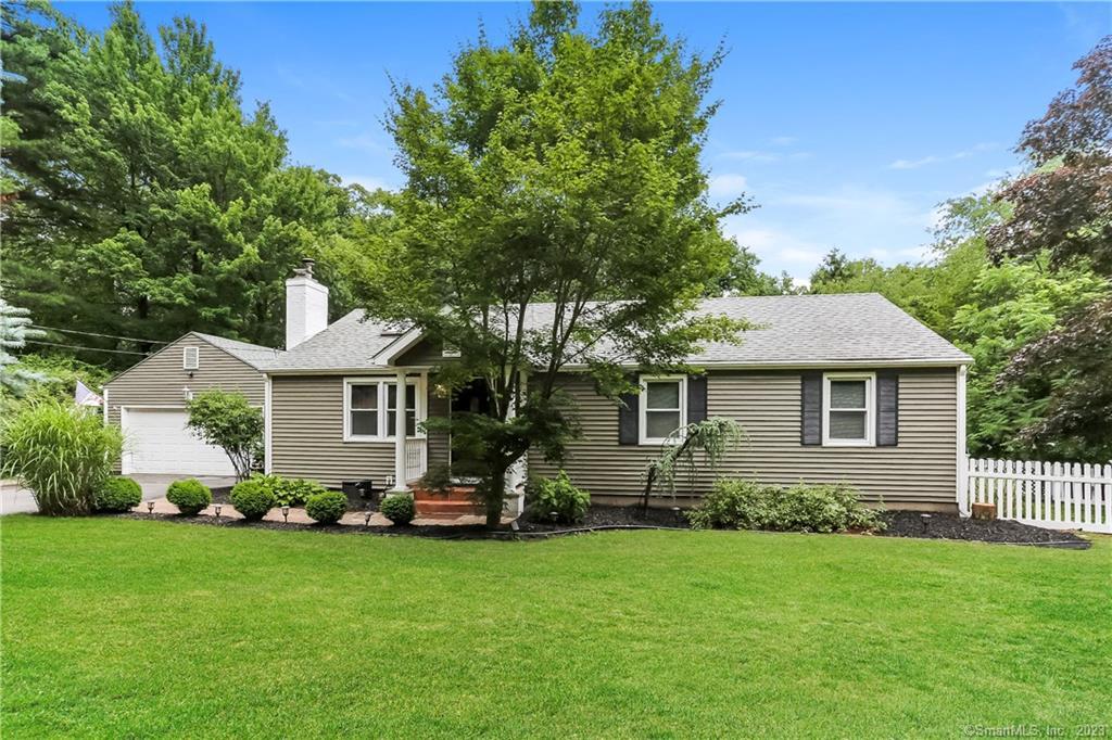 396 West Mountain Road Simsbury, CT 06092 - Photo 1 of 1 front view of a house with a yard