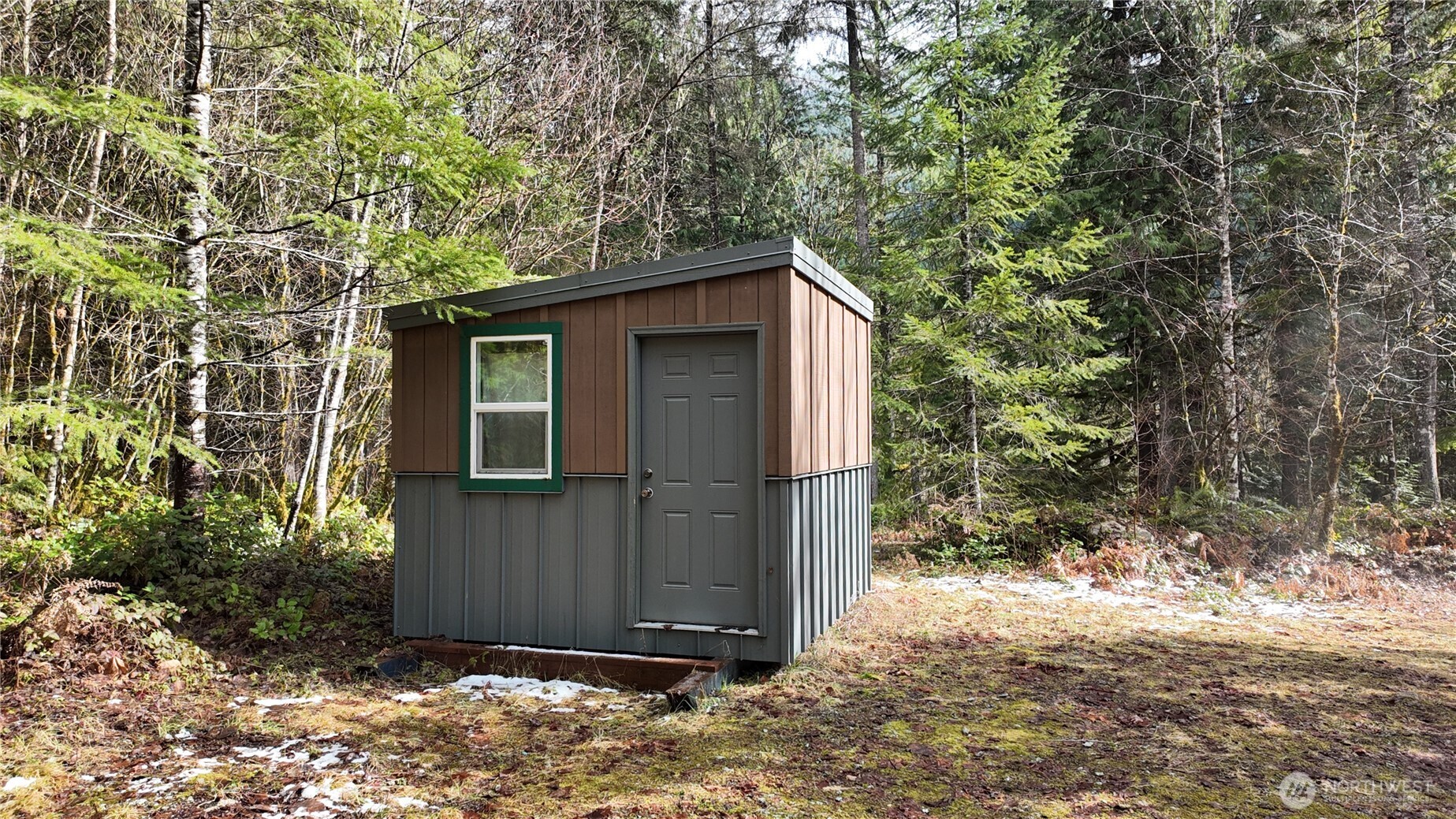 64084 Cascade River Road, Unit D1204 Marblemount, WA 98267 - Photo 12 of 26 a backyard of a house with lots of green space