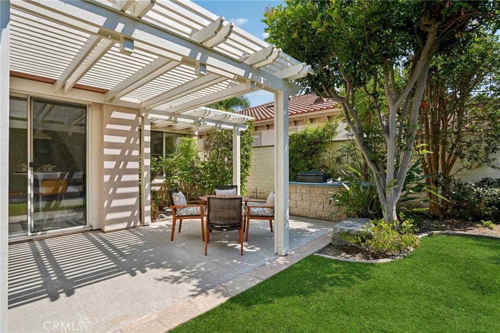 12440 Butler Way Tustin, CA 92782 - Photo 40 of 65 View looking towards patio with built in barbeque.