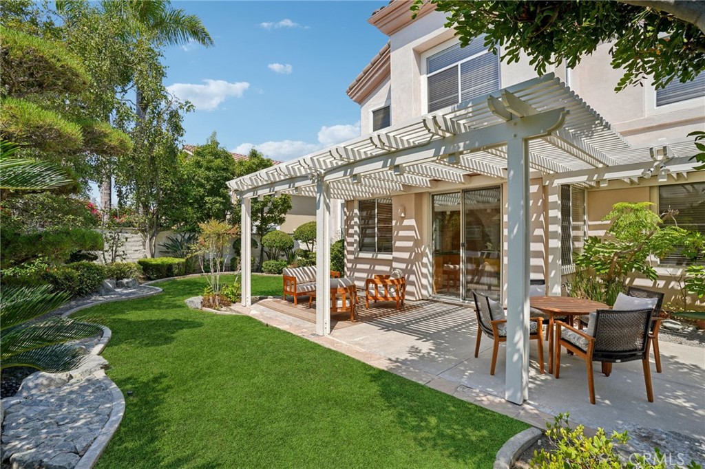 12440 Butler Way Tustin, CA 92782 - Photo 41 of 65 View from the barbeque towards the other end of the patio.