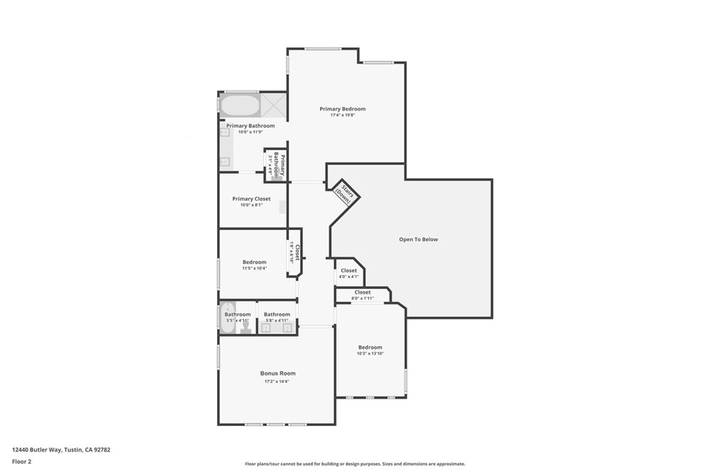12440 Butler Way Tustin, CA 92782 - Photo 65 of 65 Floor 2 floor plan.