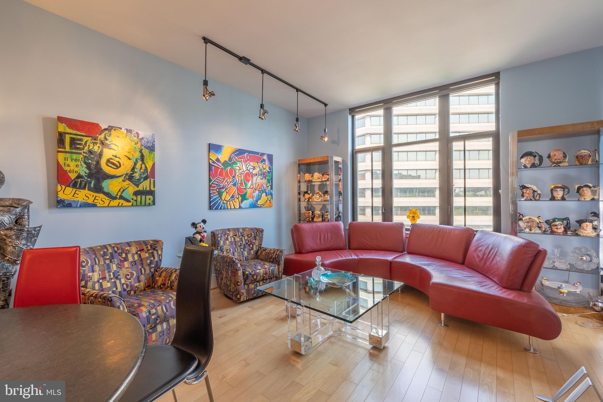 4301 Military Road Northwest, Unit 603 Washington, DC 20015 - Photo 11 of 35 Living Room with Large Windows