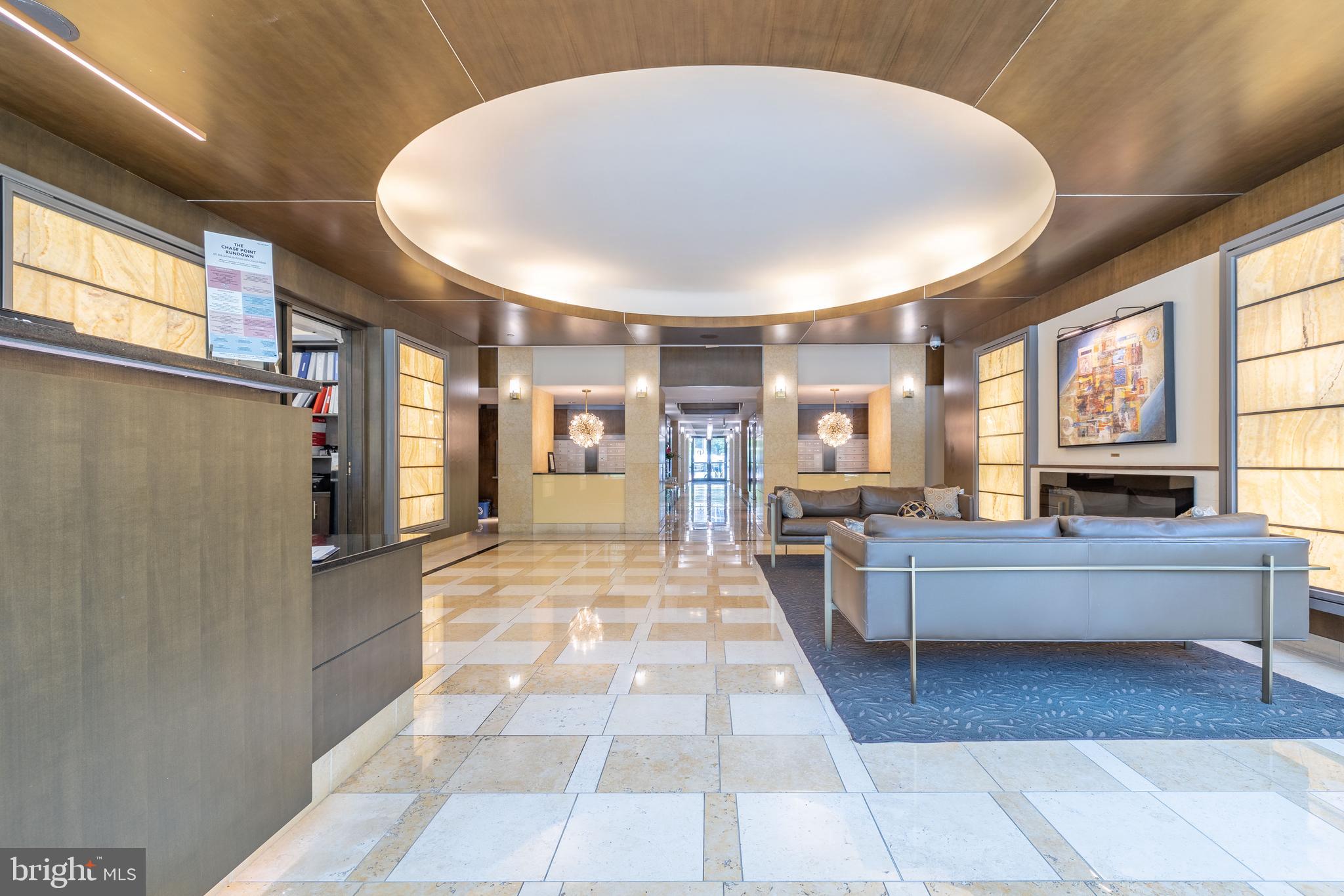 4301 Military Road Northwest, Unit 603 Washington, DC 20015 - Photo 24 of 35 Front Lobby of Chase Point