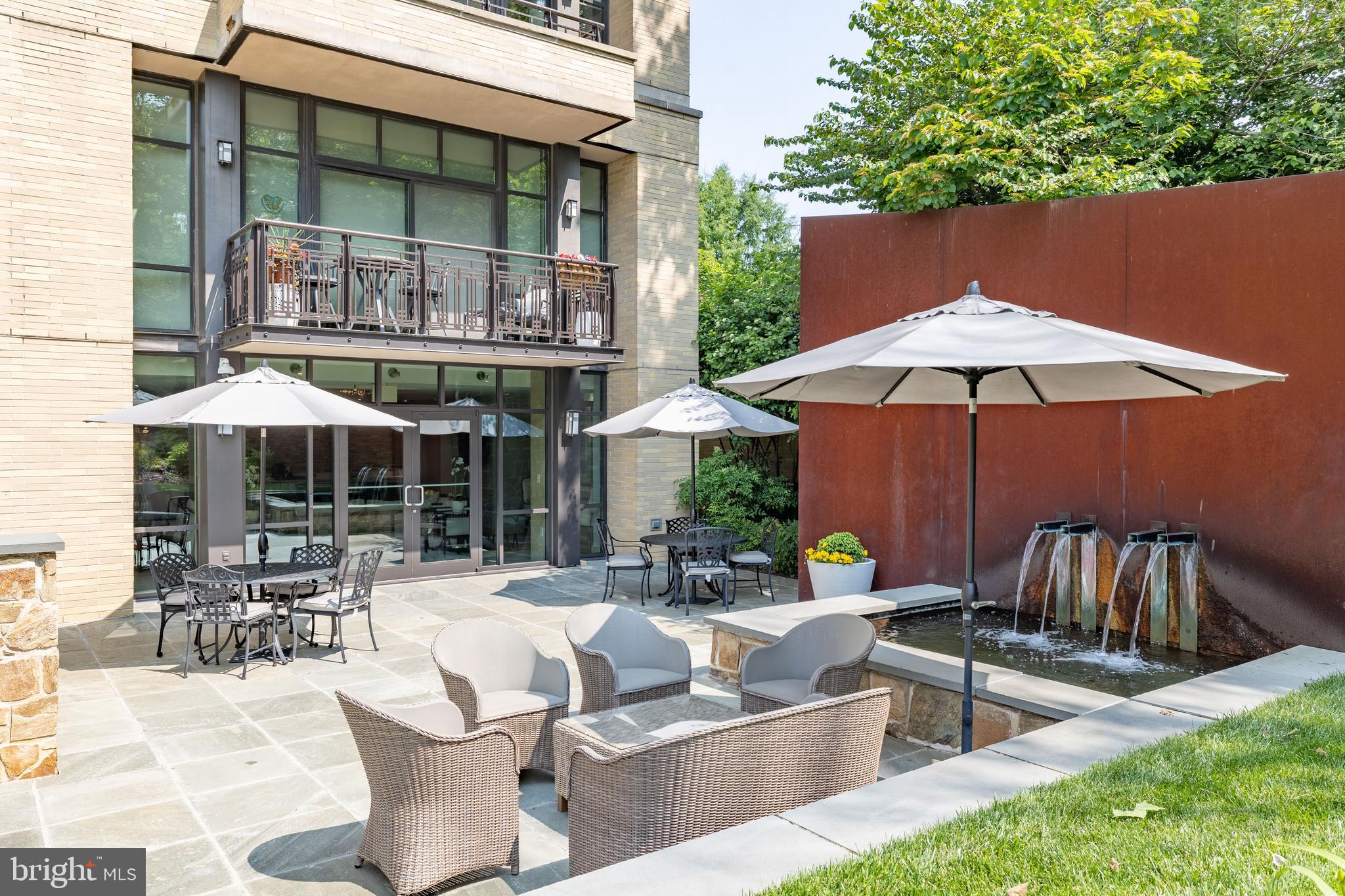4301 Military Road Northwest, Unit 603 Washington, DC 20015 - Photo 31 of 35 Community Terrace / Outdoor Area