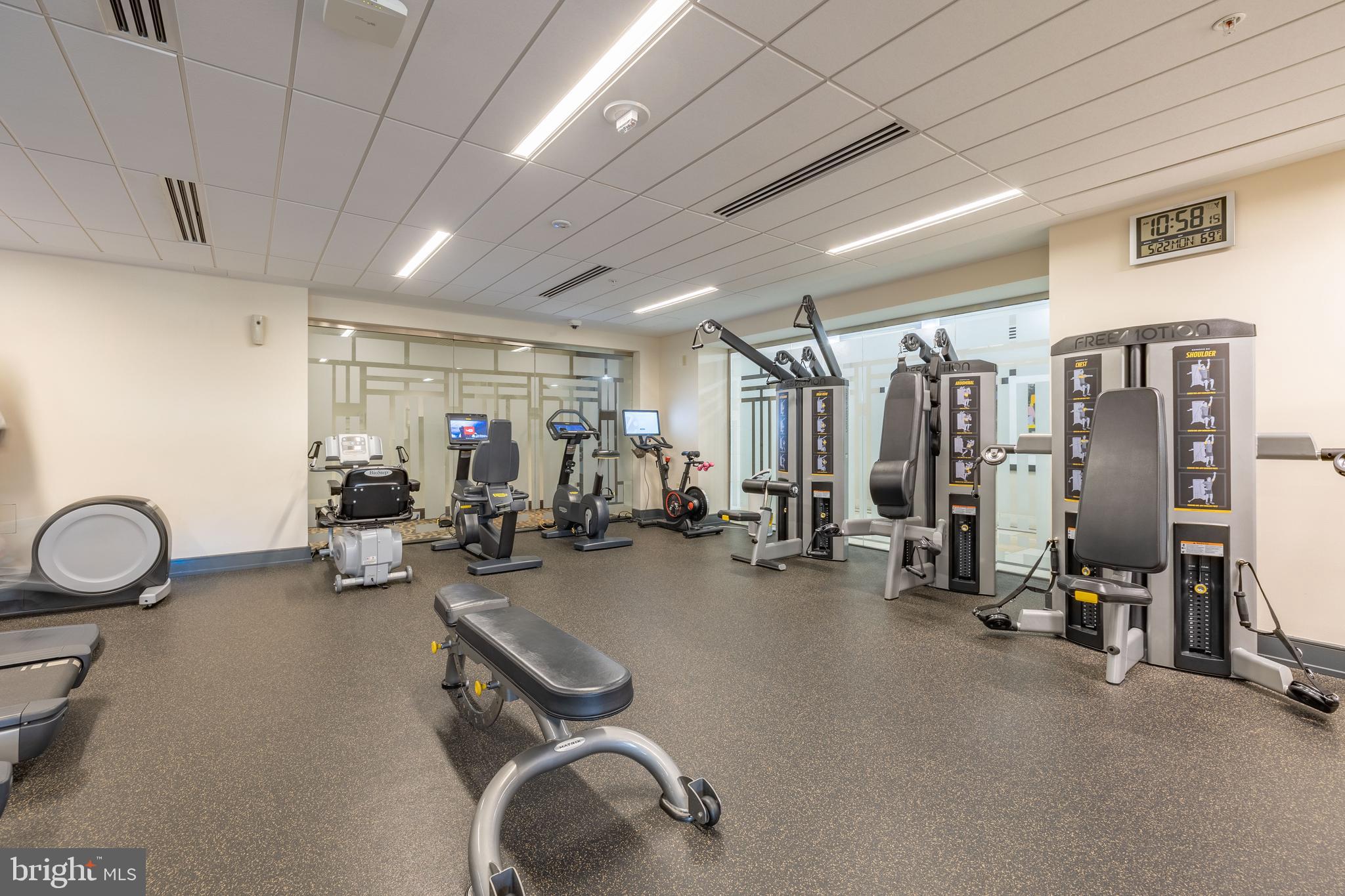 4301 Military Road Northwest, Unit 603 Washington, DC 20015 - Photo 34 of 35 Recently Updated Fitness Center