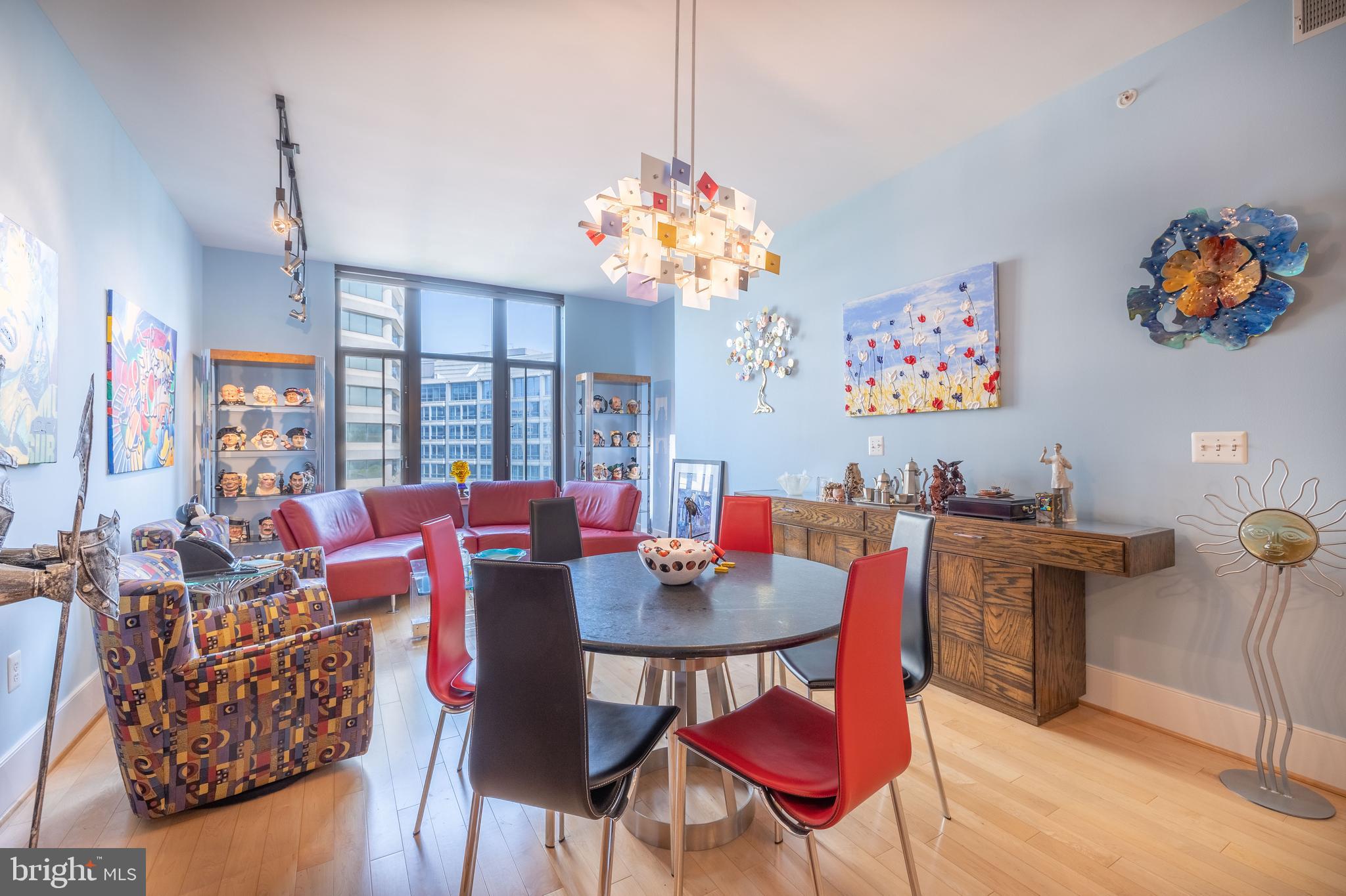 4301 Military Road Northwest, Unit 603 Washington, DC 20015 - Photo 10 of 35 Open Concept Dining / Living Room