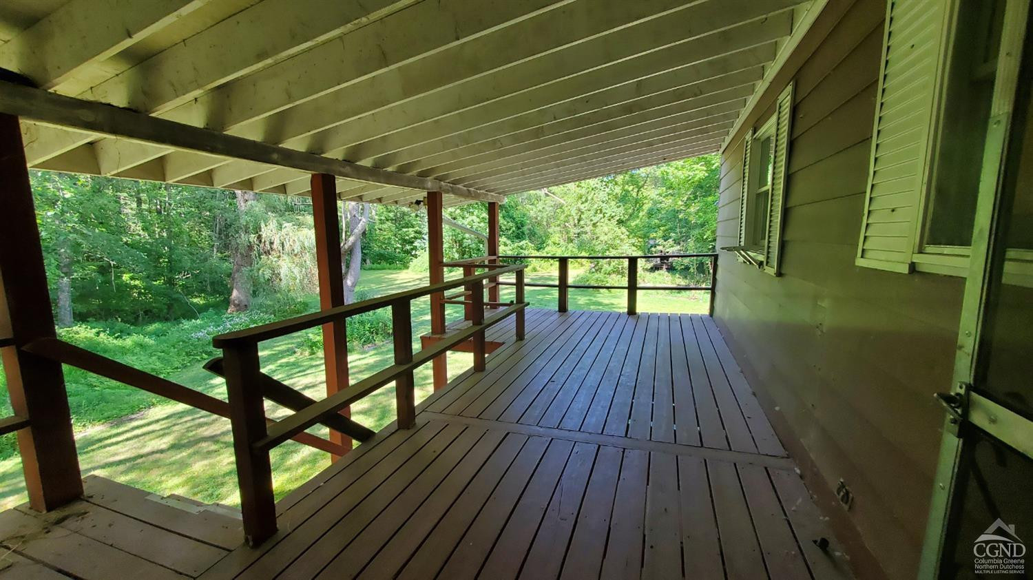 492 Cairo Junction Road Catskill, NY 12414 - Photo 23 of 34 a view of outdoor space with wooden floor