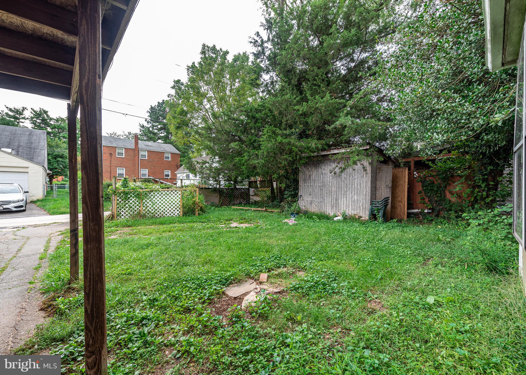 4209 Old Milford Mill Road Baltimore, MD 21208 - Photo 11 of 12 Rear Yard