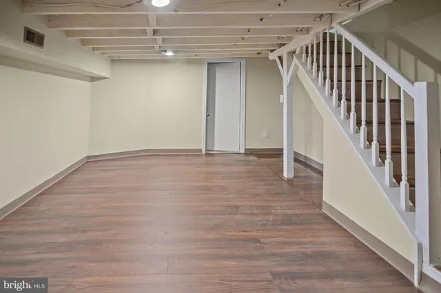 a view of storage and utility room