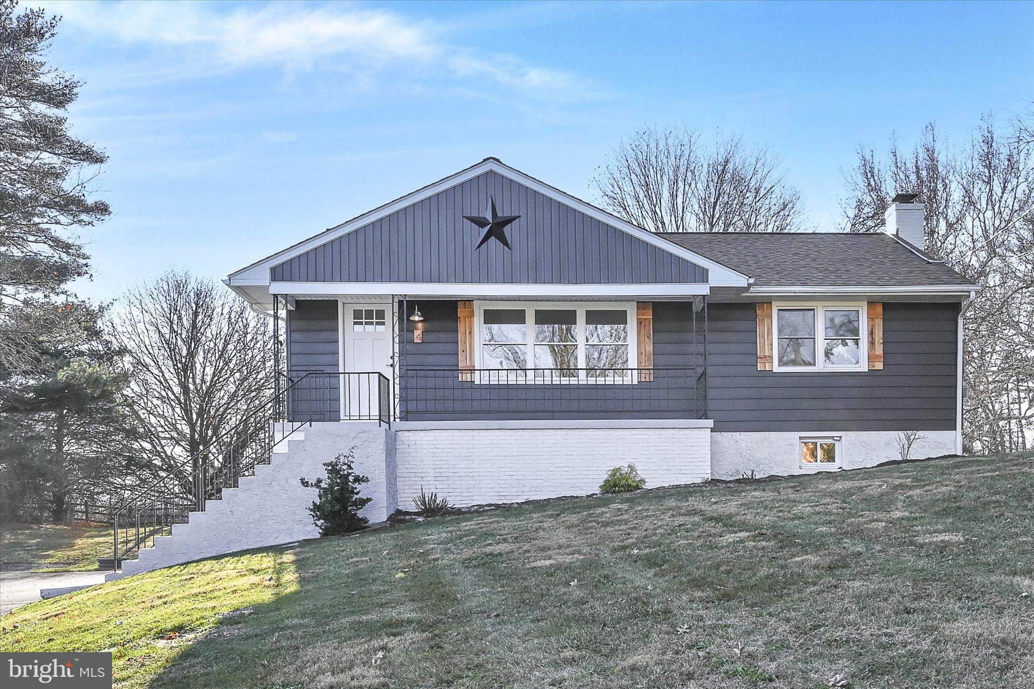 4 Truce Road New Providence, PA 17560 - Photo 28 of 34 a front view of a house with a yard