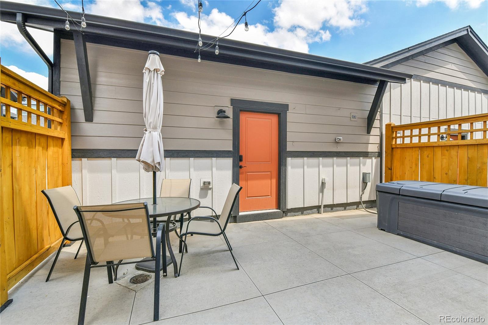 5154 Taft Court Wheat Ridge, CO 80033 - Photo 35 of 44 a patio with table and chairs