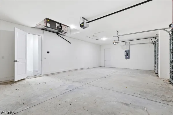 a view of a garden with lake view