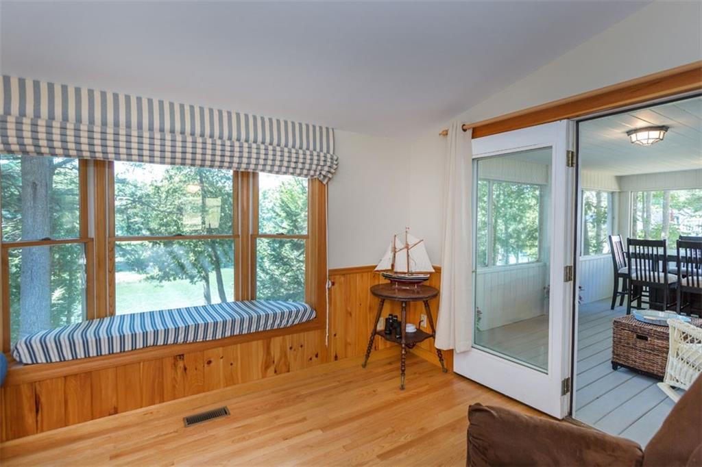84 Brickyard Cove Road Harpswell, ME 04079 - Photo 9 of 27 Living area to wonderful screened porch.