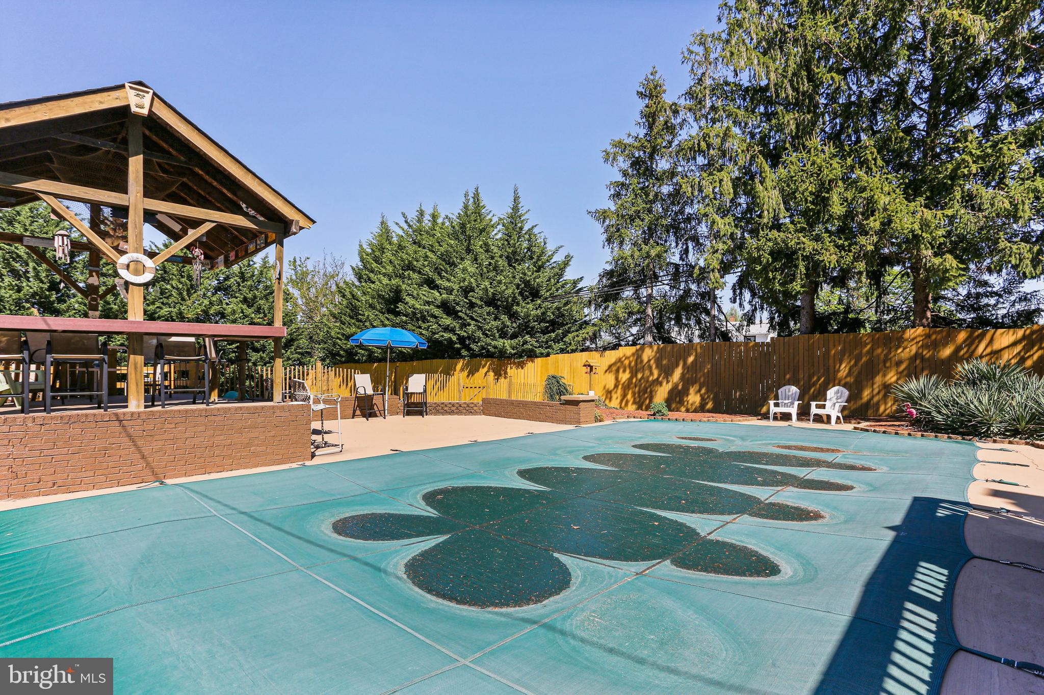 9924 Kelly Road Frederick, MD 21701 - Photo 10 of 32 HUGE 18' X 32' in ground pool with Tiki Bar