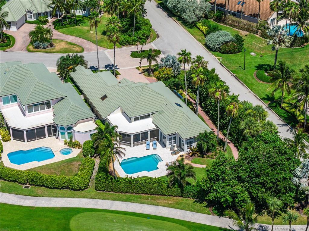 7000 Southeast Lakeview Terrace Stuart, FL 34996 - Photo 42 of 56 an aerial view of a house