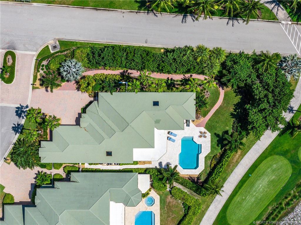 7000 Southeast Lakeview Terrace Stuart, FL 34996 - Photo 43 of 56 an aerial view of a house with outdoor space