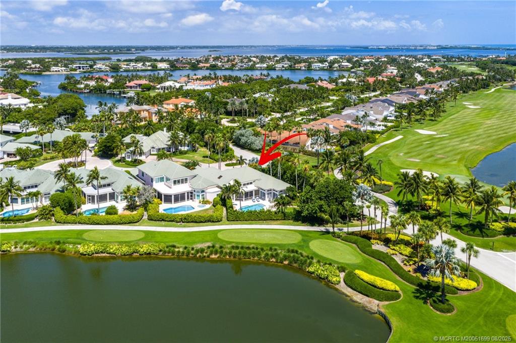 7000 Southeast Lakeview Terrace Stuart, FL 34996 - Photo 44 of 56 a view of a city with a lake