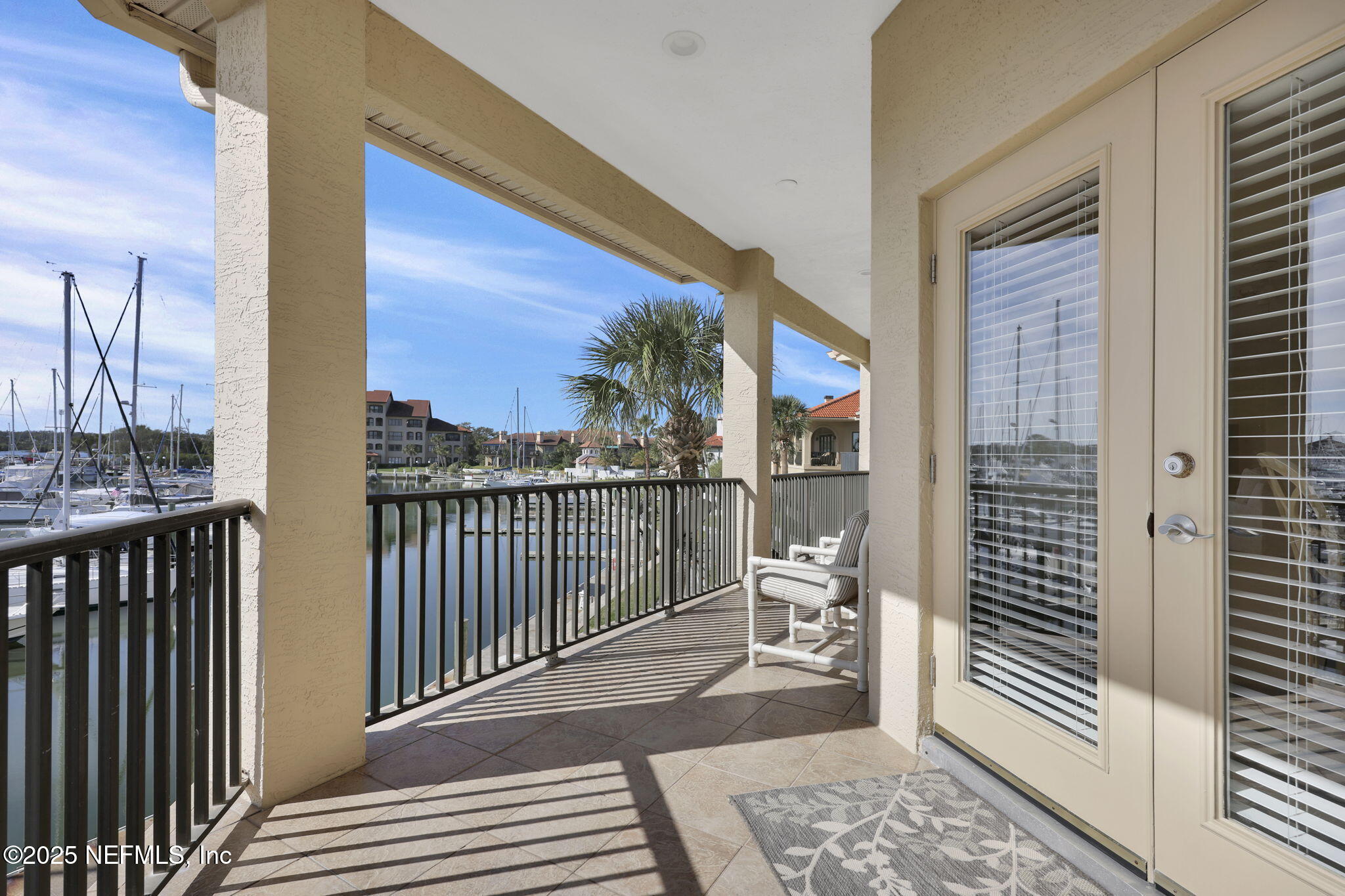 3713 Harbor Drive St. Augustine, FL 32084 - Photo 17 of 48 a view of a balcony with wooden floor