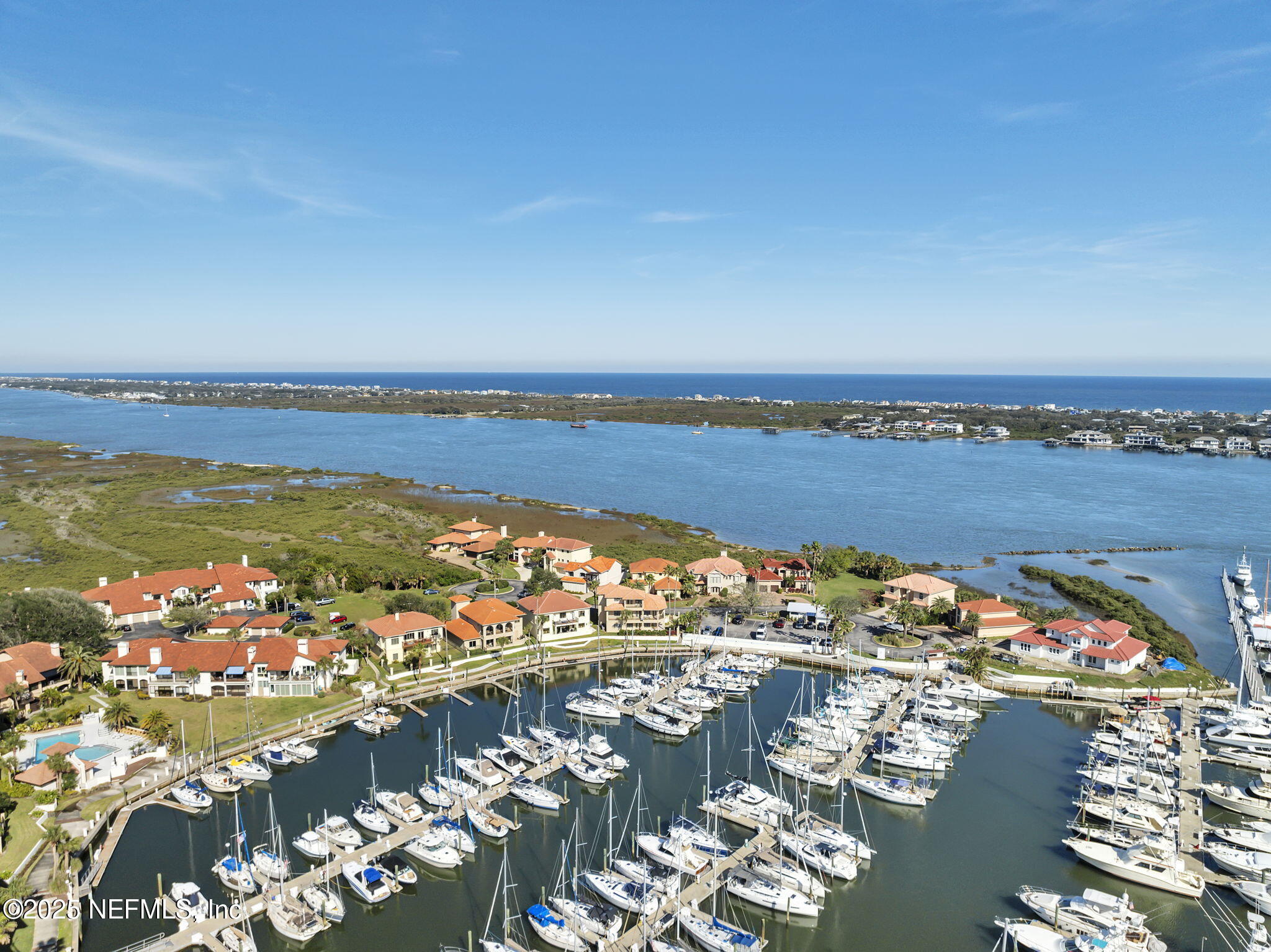 3713 Harbor Drive St. Augustine, FL 32084 - Photo 3 of 48 a view of a city with an ocean view