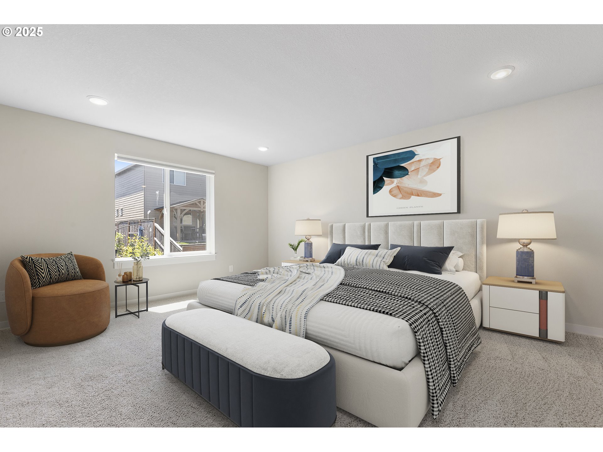1815 Northeast 172nd Street Ridgefield, WA 98642 - Photo 7 of 19 a bedroom with a bed and a couch
