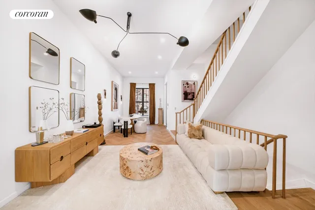 a view of a living room