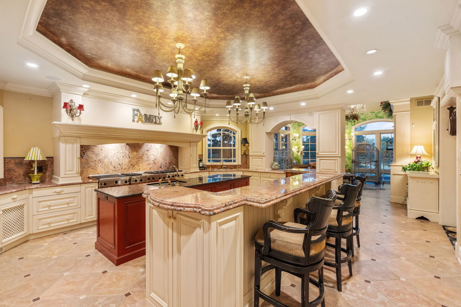 561 West 58th Street Hinsdale, IL 60521 - Photo 12 of 87 a kitchen with stove a sink and chairs