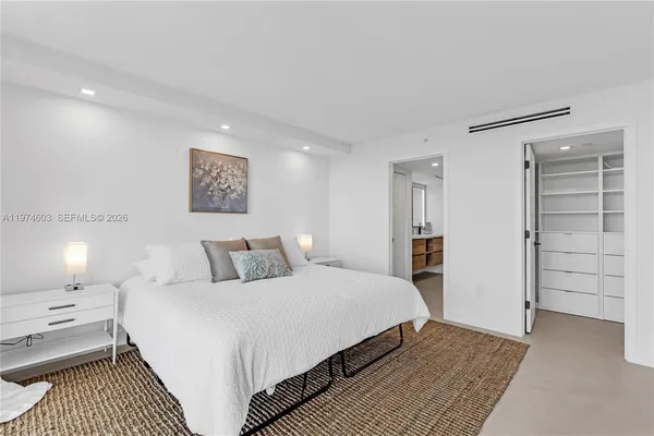 a view of a walk in closet