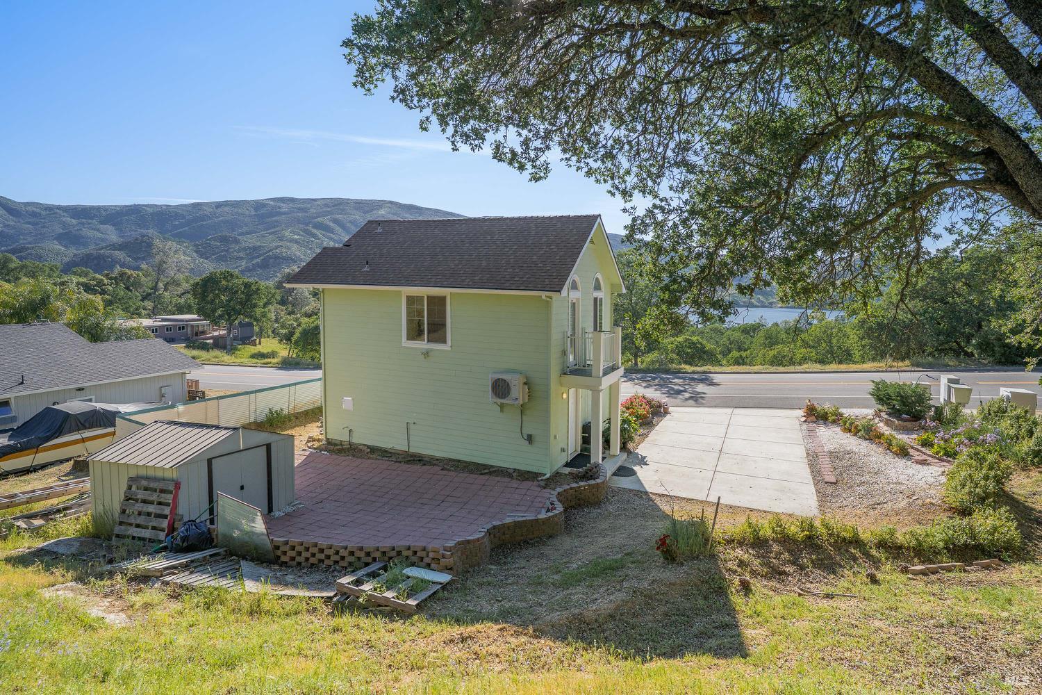 1486 Steele Canyon Road Napa, CA 94558 - Photo 29 of 46 an aerial view of a house with a yard basket ball court and outdoor seating