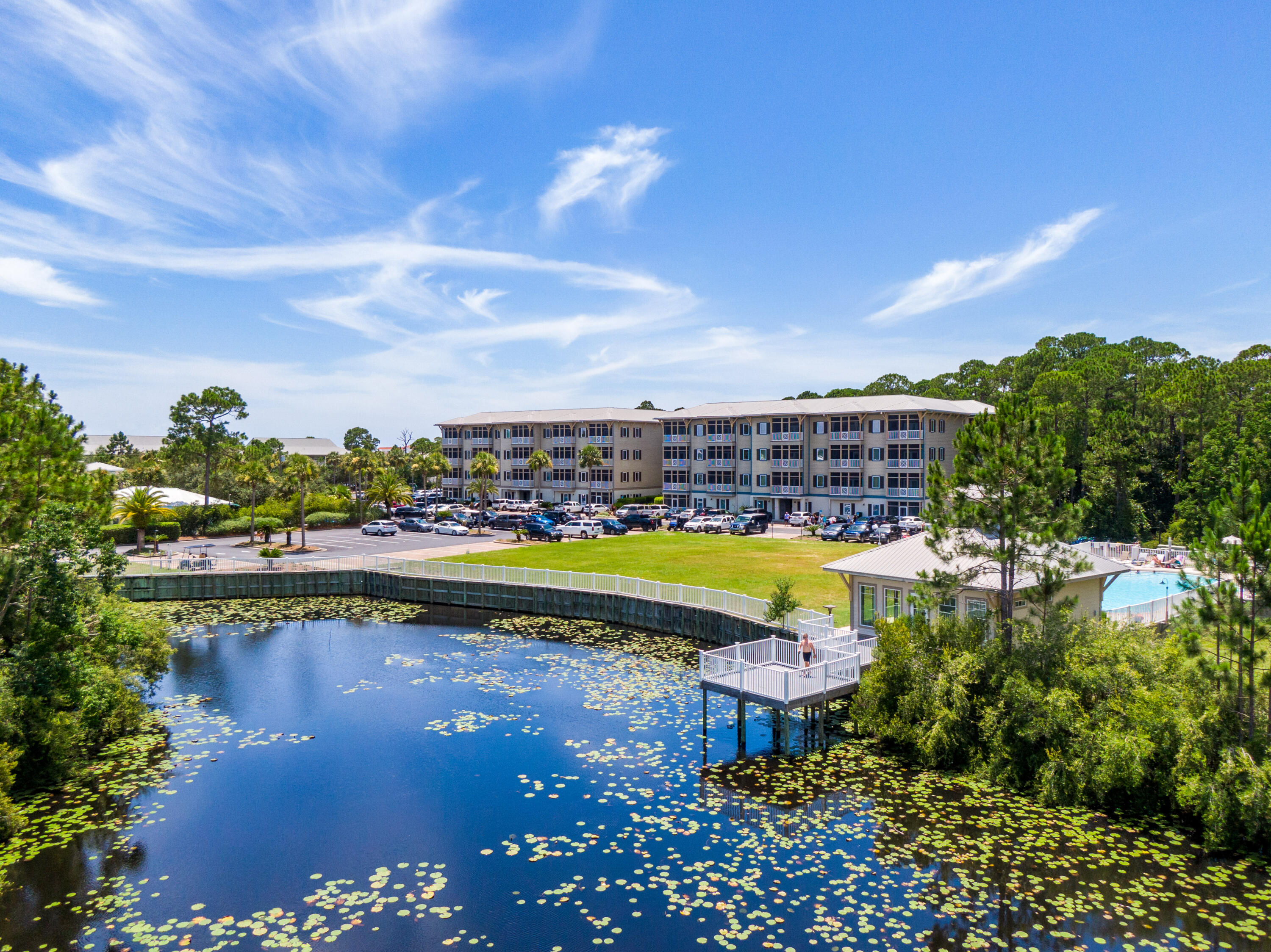231 Somerset Bridge Road, Unit 1208 Santa Rosa Beach, FL 32459 - Photo 5 of 37 a view of swimming pool with outdoor seating and plants