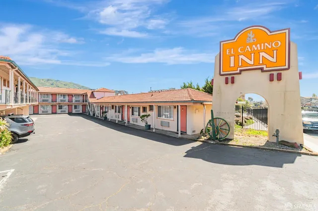 a view of a building with glass windows
