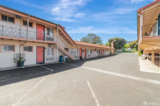 a view of a house with sitting area