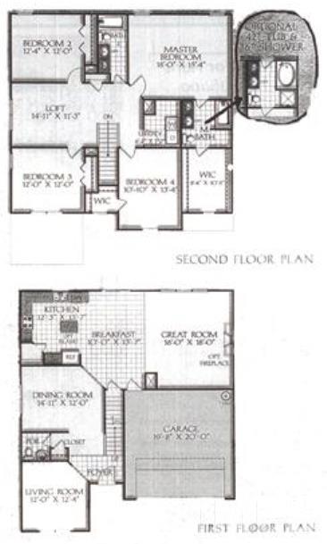 6714 Harter Court Raleigh, NC 27610 - Photo 25 of 25 Floor Plan of the home.