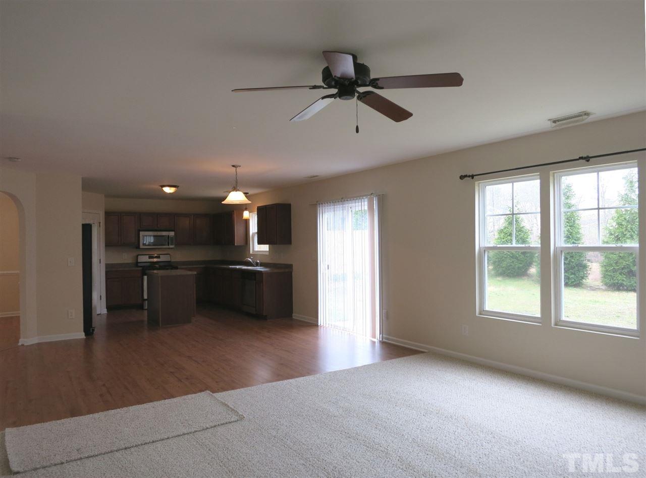6714 Harter Court Raleigh, NC 27610 - Photo 10 of 25 View of the Family Rm, Bfast area & Kitchen.