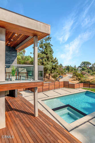 1375 Wierfield Drive Pasadena, CA 91105 - Photo 17 of 68 a outdoor view with a sitting space