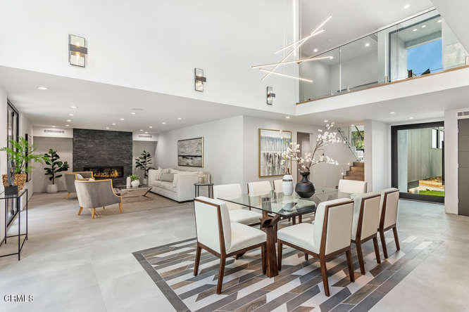 1375 Wierfield Drive Pasadena, CA 91105 - Photo 24 of 68 a view of a livingroom with furniture and a flat screen tv