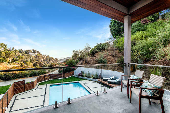 1375 Wierfield Drive Pasadena, CA 91105 - Photo 60 of 68 a view of a chairs and table in the roof deck