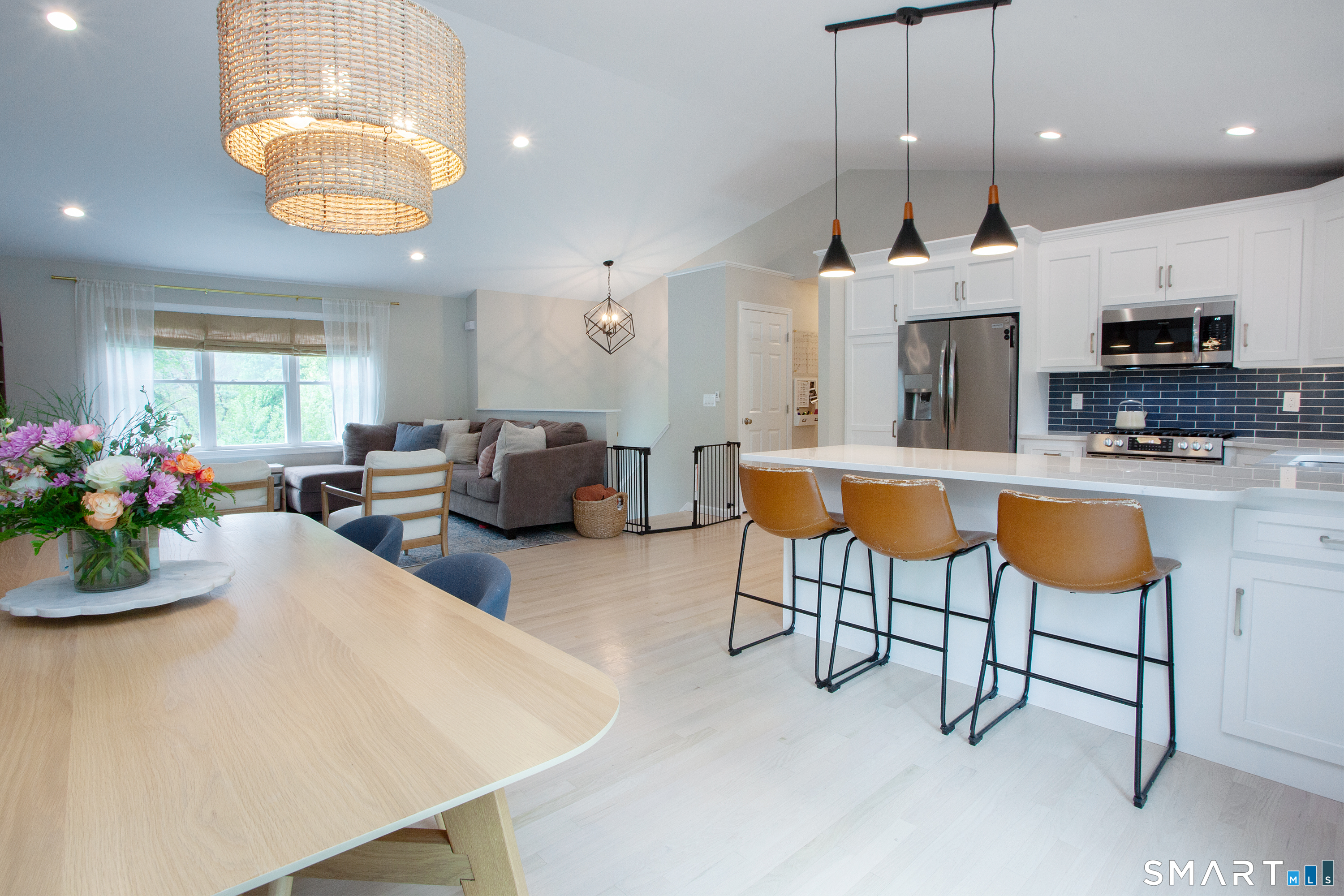 93 Rye Hill Circle Somers, CT 06071 - Photo 14 of 33 a large kitchen with a table and chairs