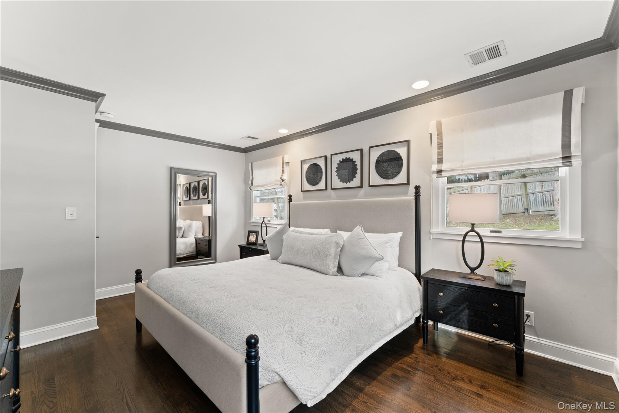 20 Riverview Road Irvington, NY 10533 - Photo 20 of 37 a bedroom with a bed and wooden floor