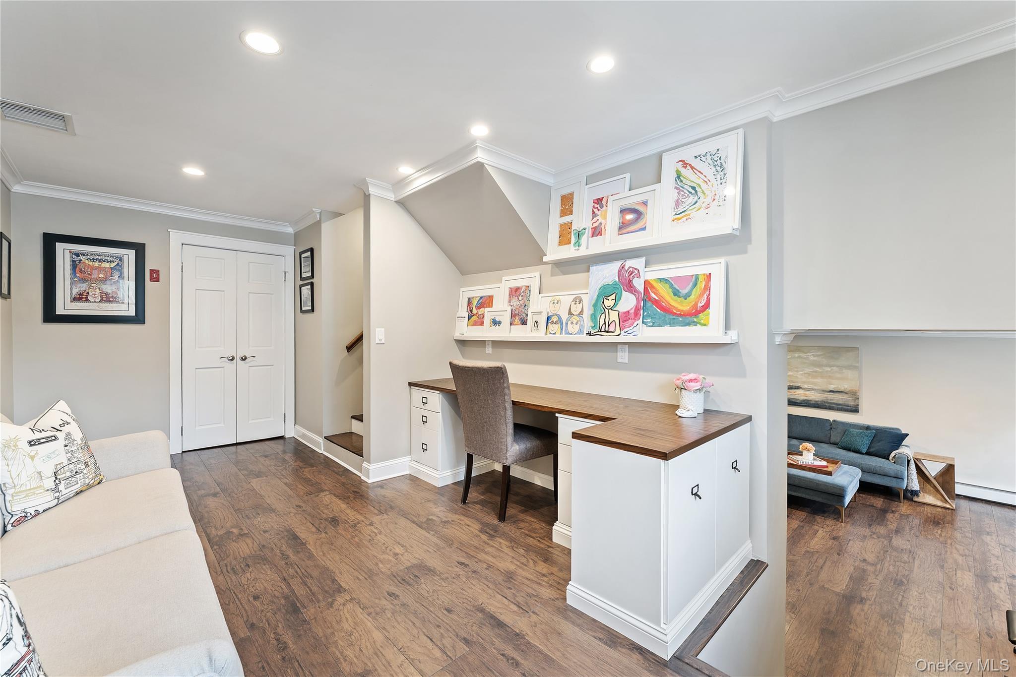 20 Riverview Road Irvington, NY 10533 - Photo 25 of 37 a room with furniture and a wooden floor