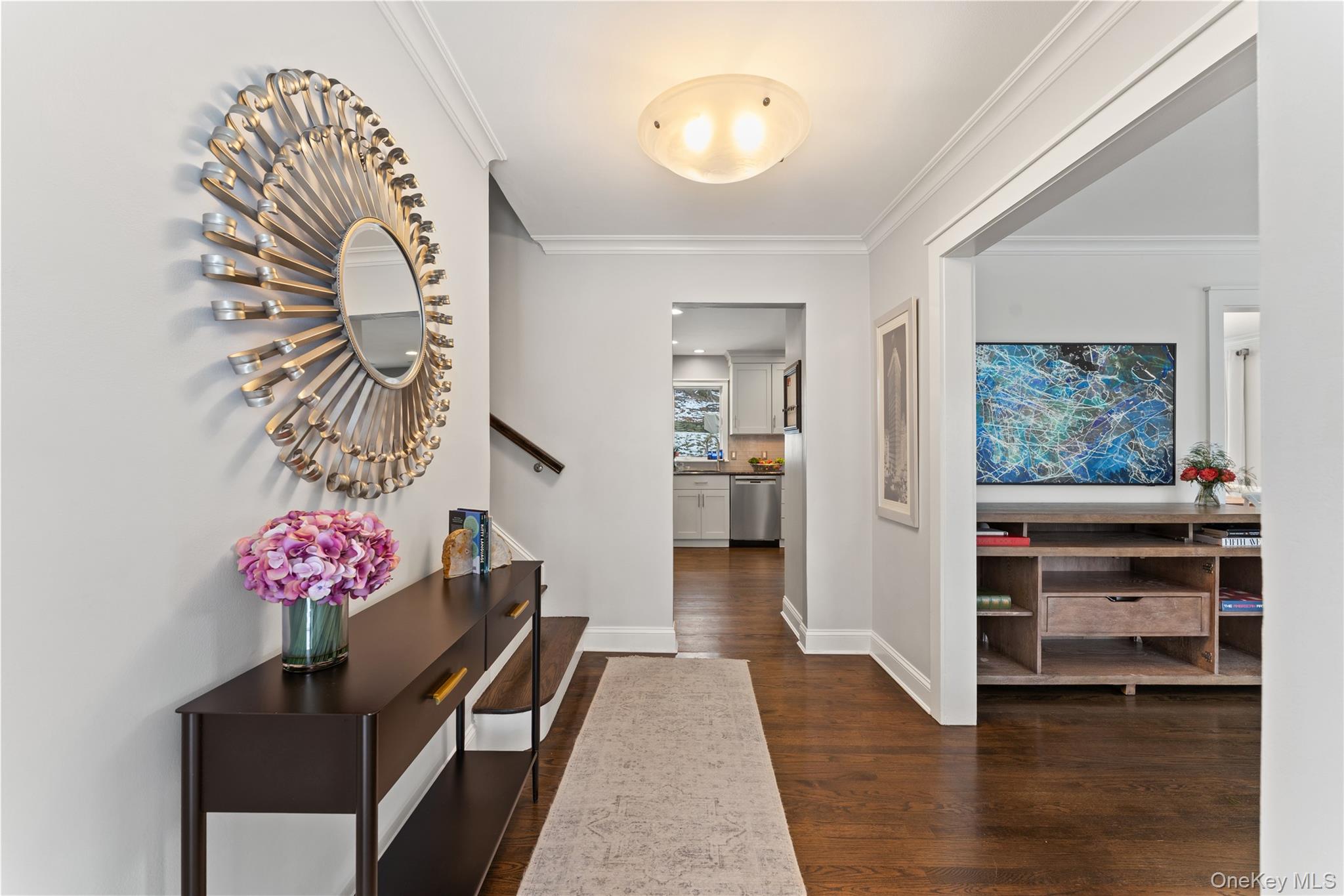 20 Riverview Road Irvington, NY 10533 - Photo 3 of 37 a view of entryway with furniture and wooden floor